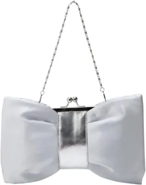 2pcs Women Pu Bow Evening Bag Clutch Wallet for Women Hand Purse for Women Clutch for Women Evening