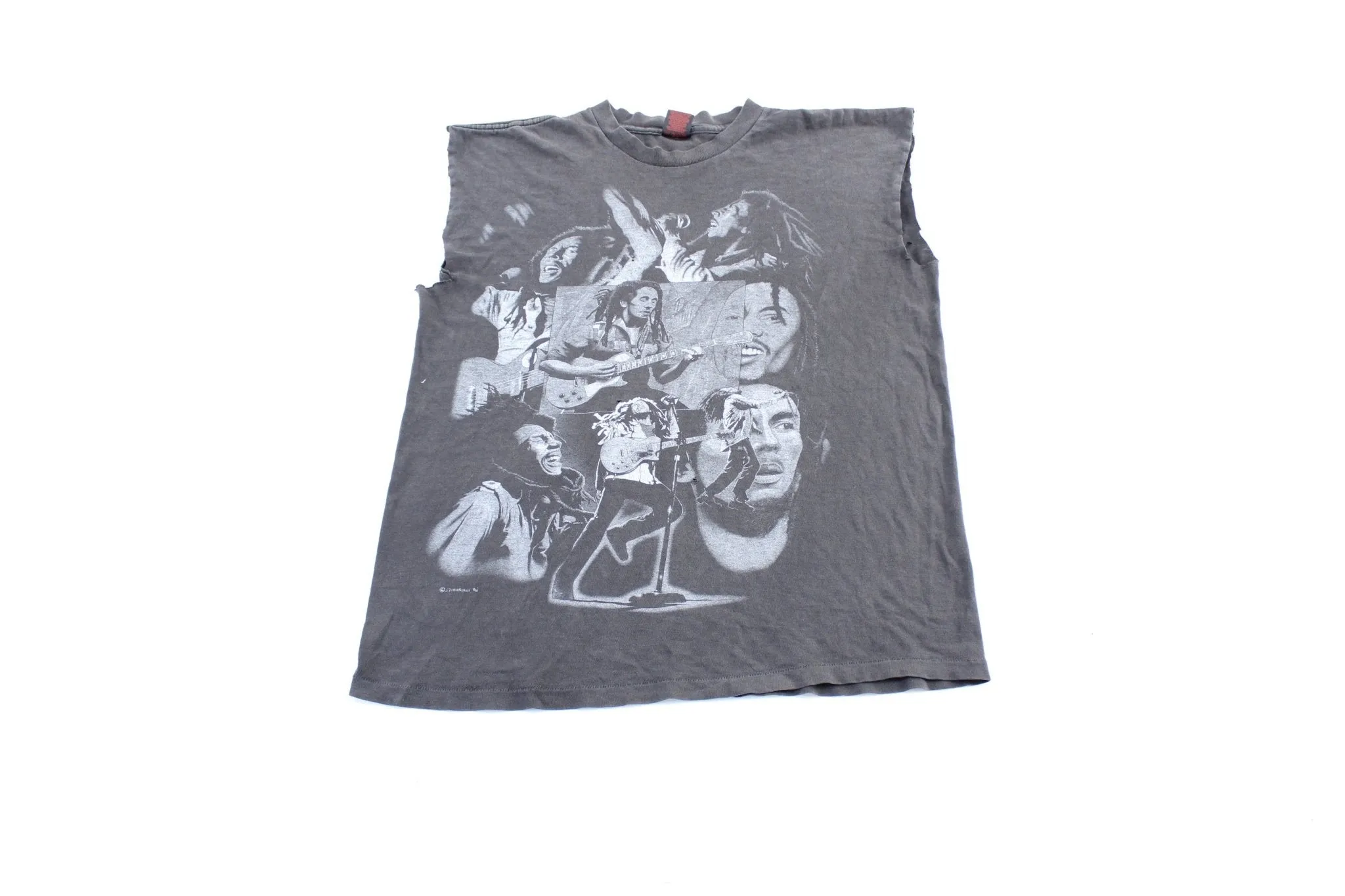 90's Bob Marley Double Sided Graphic Tank Top