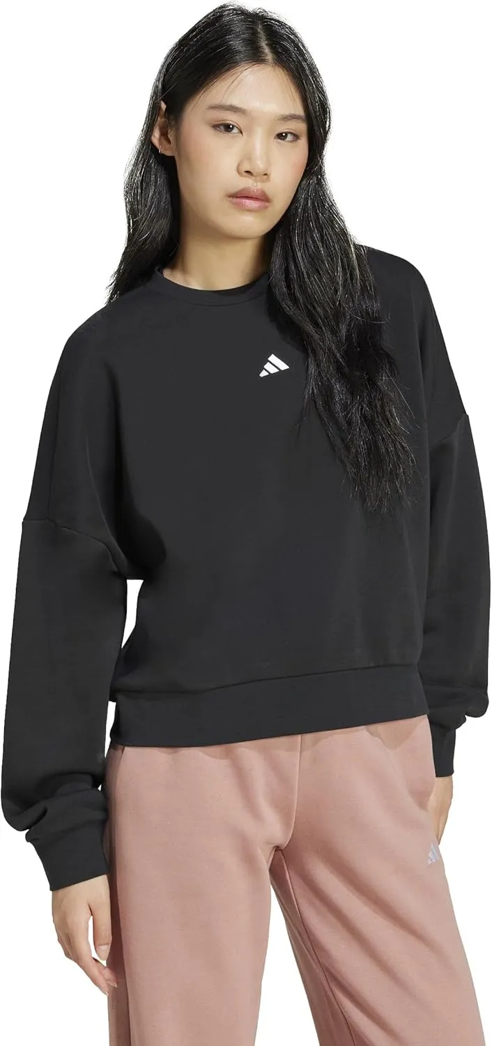 adidas Women's Essentials Small Logo Feel Cozy Sweatshirt