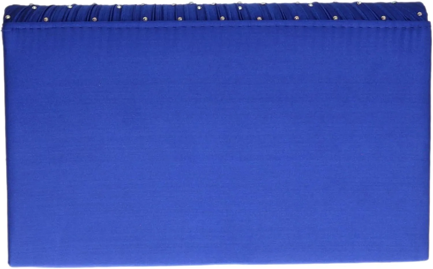 Girly HandBags Pleated Satin Clutch Bag Diamante Shoulder Chain Elegant Prom Wedding Evening