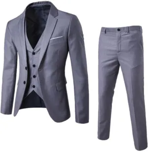 LCMTWX Slim Fit 2 Piece Suit Vest Party Wedding 3- Suit Slim Pants R Men's Coats Jackets Mens Slim Fit Suit Men Black Suit