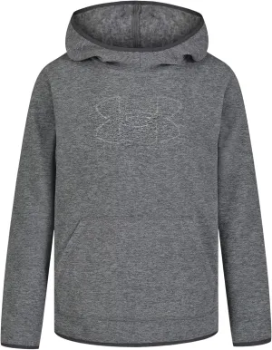 Under Armour UA MICRO FLEECE HOODIE, Mod Gray Micro Fleece, YM