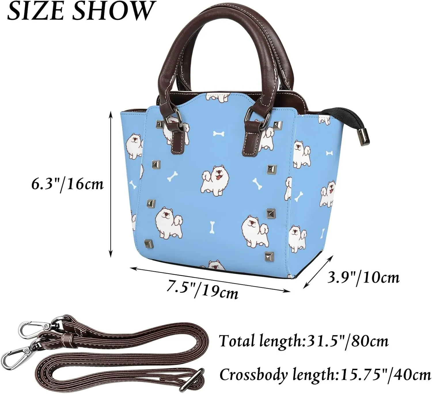 Women Handbags PU Leather Women Shoulder Bags Ladies Crossbody Bag Satchel Bags Purse for Women